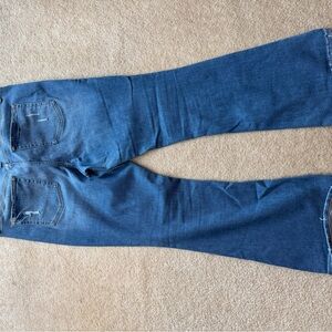 Madewell Indigo Wide Leg Jeans